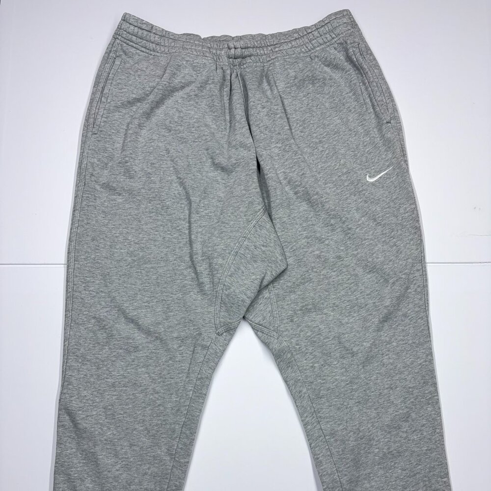 Nike Men's Sweatpants Jogger Tapered Drawstring Soft Comfy Unisex Gray - XXL